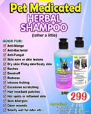 Pet Medicated Herbal Shampoo(Retail)