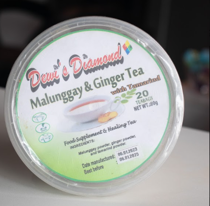 Malunggay & Ginger Tea w/ Tamarind