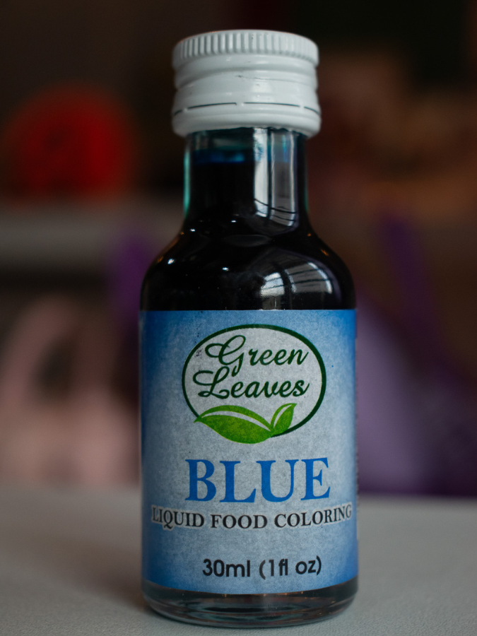 Liquid Food Coloring Blue